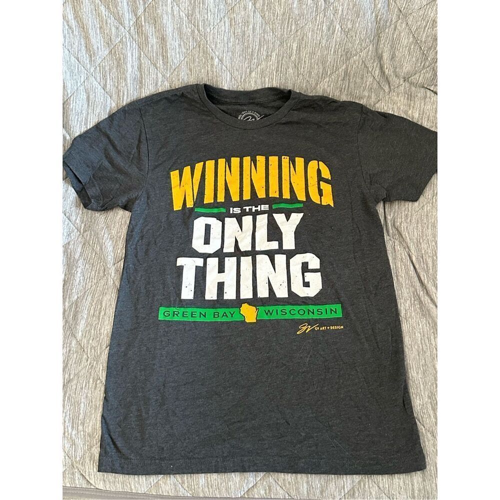 Winning is the Only Thing Packers t-shirt small